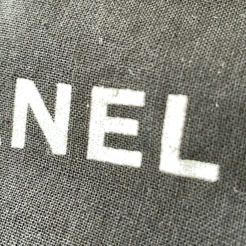 CHANEL‎ Black Drawstring Bag
